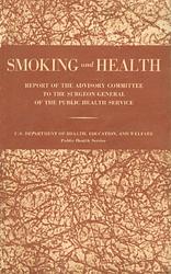 Cover of 'Smoking and Health' by Surgeon General