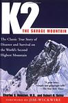 Cover of 'K2 The Savage Mountain' by Charles Houston, Robert Bates