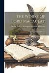 Cover of 'Critical And Historical Essays' by Thomas Babington Macaulay