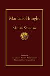 Cover of 'Manual Of Insight' by Mahasi Sayadaw