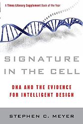 Cover of 'Signature In The Cell' by Stephen C. Meyer