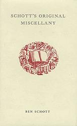 Cover of 'Schott's Original Miscellany' by Ben Schott