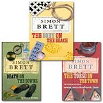 Cover of 'The Body On The Beach' by Simon Brett