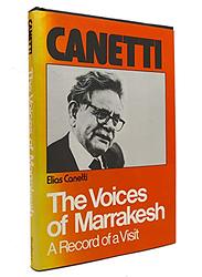 Cover of 'The Voices of Marrakesh' by Elias Canetti