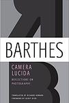 Cover of 'Camera Lucida' by Roland Barthes