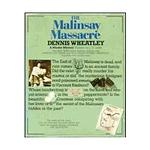 Cover of 'The Malinsay Massacre' by Dennis Wheatley