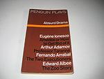 Cover of 'The Zoo Story' by Edward Albee