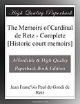 Cover of 'Memoirs of Cardinal De Retz' by Cardinal de Retz