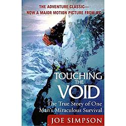 Cover of 'Touching the Void' by Joe Simpson