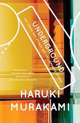 Cover of 'Underground' by Haruki Murakami