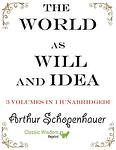 Cover of 'The World as Will and Idea' by Arthur Schopenhauer