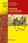Cover of 'Modelling Extremal Events' by Thomas Mikosch, Claudia Klüppelberg, Paul Embrechts