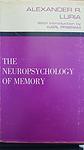 Cover of 'The Neuropsychology Of Memory' by Alexander R. Luria