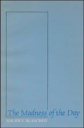 Cover of 'Madness Of The Day' by Maurice Blanchot