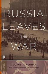 Cover of 'Russia Leaves the War' by George F. Kennan