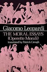 Cover of 'The Moral Essays' by Giacomo Leopardi