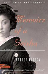 Cover of 'Memoirs of a Geisha' by Arthur Golden