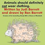 Cover of 'Animals Should Definitely Not Wear Clothing' by Judi Barrett