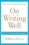 Cover of 'On Writing Well' by William Zinsser
