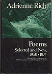 Cover of 'Poems' by Adrienne Rich