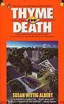 Cover of 'Thyme Of Death' by Susan Wittig Albert