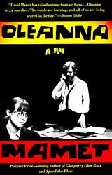 Cover of 'Oleanna' by David Mamet