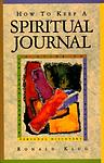 Cover of 'How To Keep A Spiritual Journal' by Ron Klug