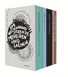 Cover of 'Am Weltenrand Sitzen Die Menschen Und Lachen' by Philipp Weiss