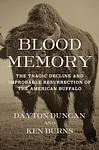 Cover of 'Blood Memory' by Dayton Duncan