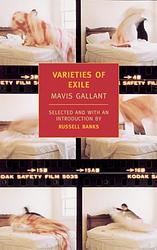 Cover of 'Varieties Of Exile' by Mavis Gallant