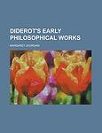 Cover of 'Diderot's Early Philosophical Works' by Margaret Jourdain