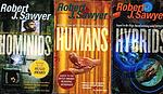 Cover of 'Hominids' by Robert J. Sawyer