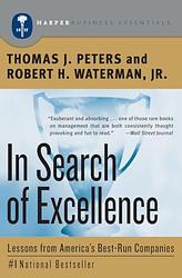 Cover of 'In Search Of Excellence' by Tom Peters, Robert H. Waterman, Jr.