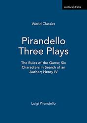 Cover of 'Six Characters in Search of an Author' by Luigi Pirandello
