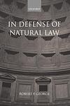 Cover of 'In Defense Of Natural Law' by Robert P. George