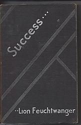 Cover of 'Success' by Lion Feuchtwanger
