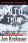 Cover of 'Into Thin Air' by Jon Krakauer