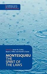 Cover of 'The Spirit Of The Laws' by Montesquieu