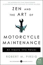 Cover of 'Zen and the Art of Motorcycle Maintenance' by Robert M. Pirsig