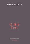Cover of 'Odile L'été' by Emma Becker