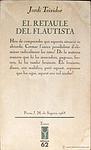 Cover of 'El Retaule Del Flautista' by Jordi Teixidor