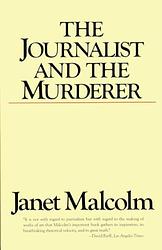 Cover of 'The Journalist and the Murderer' by Janet Malcolm