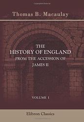 Cover of 'The History Of England' by Thomas Babington Macaulay