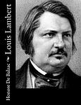 Cover of 'Louis Lambert' by Honoré de Balzac