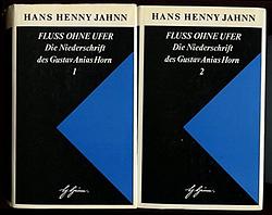 Cover of 'Die Niederschrift Des Gustav Anias Horn' by Hans Henny Jahnn