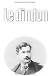 Cover of 'Le Dindon' by Georges Feydeau