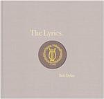 Cover of 'The Lyrics, 1961 2012' by Bob Dylan