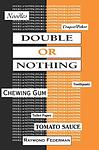 Cover of 'Double Or Nothing' by Raymond Federman