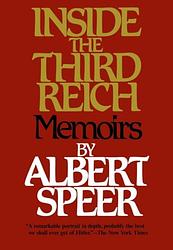 Cover of 'Inside The Third Reich' by Speer