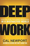 Cover of 'Deep Work' by Cal Newport